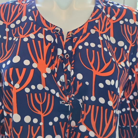 Buckhead Betties Lacey Top - M - Picture 2 of 7